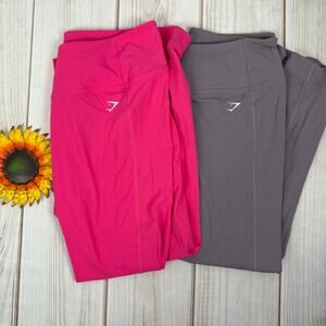 Gymshark Vital Seamless Leggings High Waist V Waistband Workout Athleisure XXL